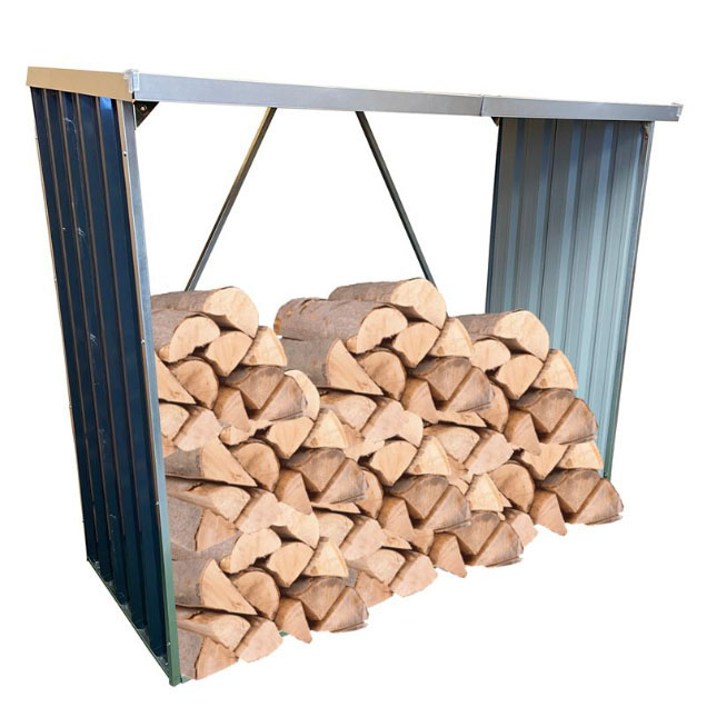Order a Steel log store is the perfect way to keep your logs organised and ventilated, ready for burning.
